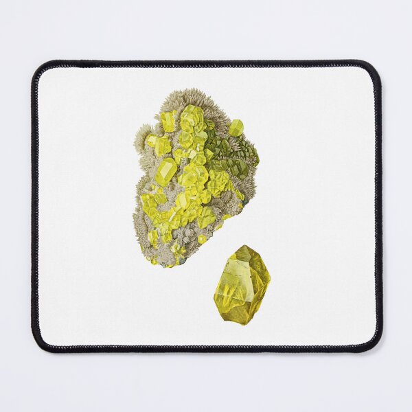 Item preview, Native Sulphur Antique Illustration designed and sold by LunaMothMineral.