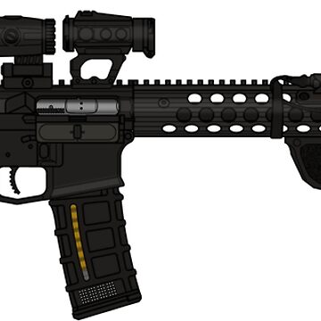 Imagen de la obra La Douze personalizado AR-15 de pstenebraslux