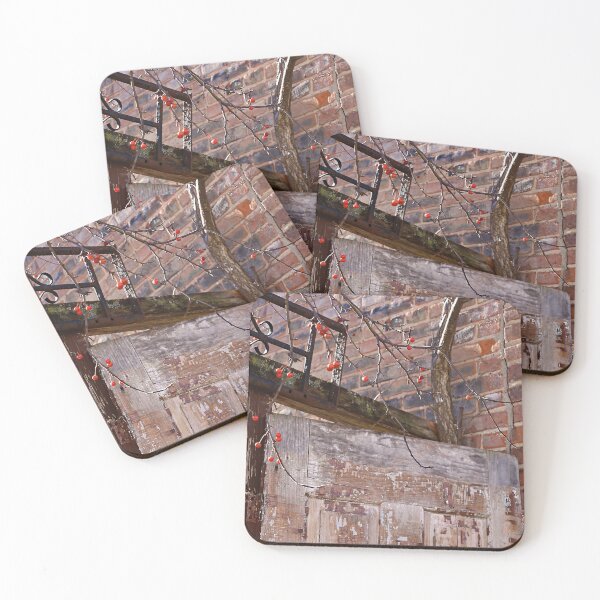 Item preview, November Scene with Bricks and Door designed and sold by Martha Sherman.