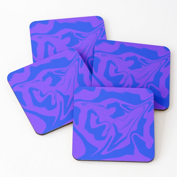 Item preview, Blue & Purple Liquid Swirl designed and sold by rainestore.