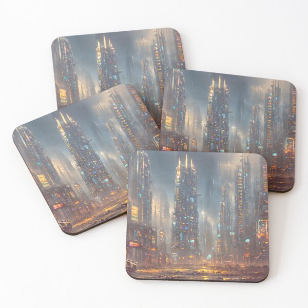 Item preview, Post-War Cyberpunk City designed and sold by Binary-Ko.