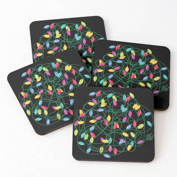 Item preview, Tangled Christmas lights, Funny Christmas theme designed and sold by Karo Art.