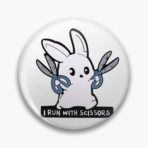 Item preview, "I run with Scissors" designed and sold by Darthlilious.