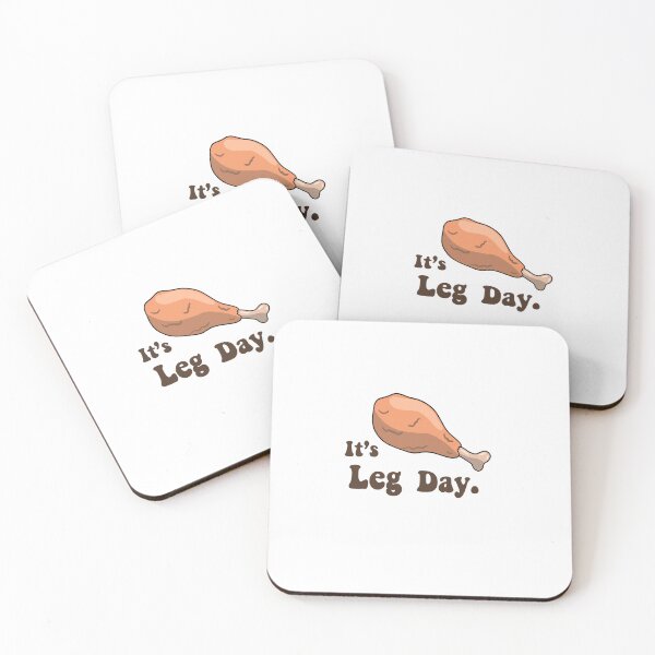 Item preview, Thanksgiving It's Leg Day designed and sold by Paige Goedderz.