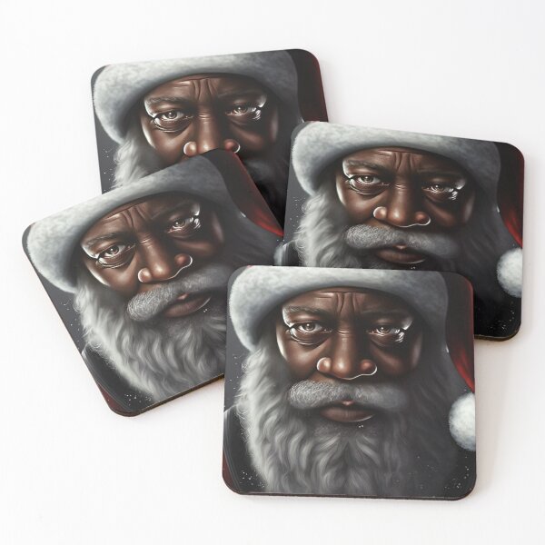 Item preview, Black Santa I designed and sold by rosacrumpton.