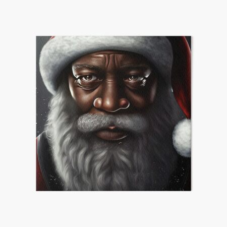 Item preview, Black Santa I designed and sold by rosacrumpton.