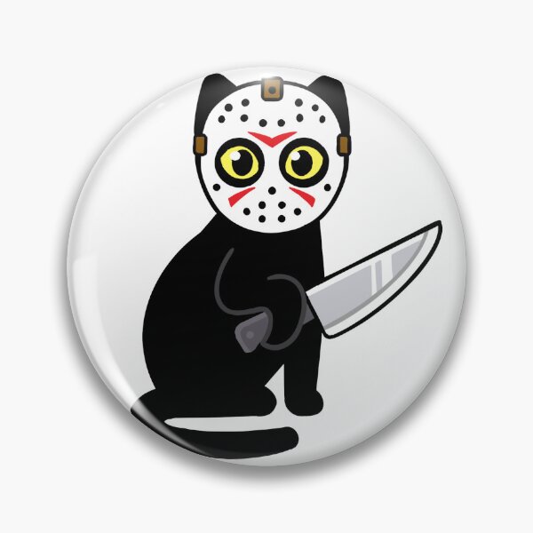 Item preview, Black Cat Holding Knife designed and sold by Darthlilious.
