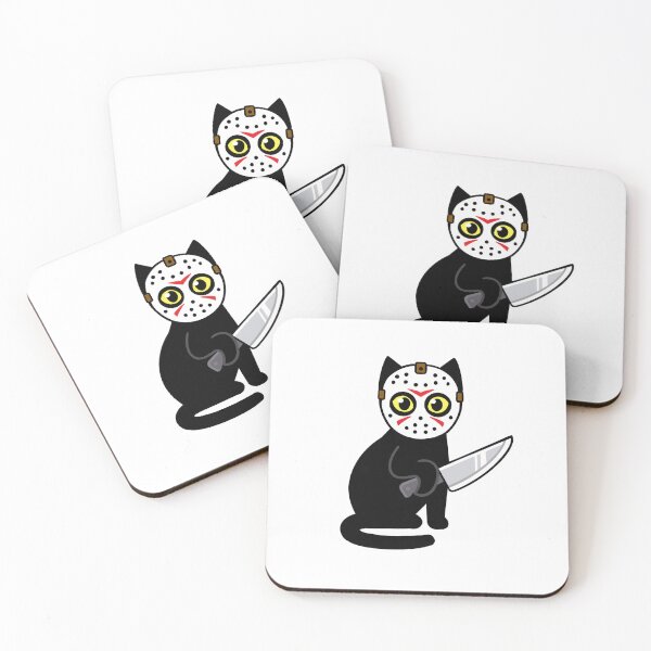 Item preview, Black Cat Holding Knife designed and sold by Darthlilious.