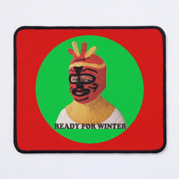 Item preview, Ready for Winter - Funny Winter Ugly Christmas Weirdcore Weird Humour designed and sold by The Sticker Bureau.