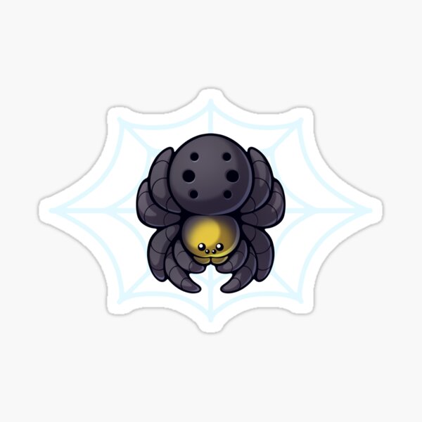 Item preview, Chonky Velvet Spiders - Yellow designed and sold by MonkParty.