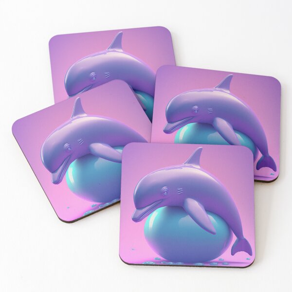 Item preview, kawai dolphin designed and sold by MrUtDesign.