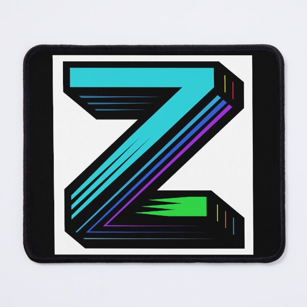 Item preview, Colorized letter Z Initial  designed and sold by RemieJames.