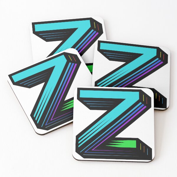 Item preview, Colorized letter Z Initial  designed and sold by RemieJames.