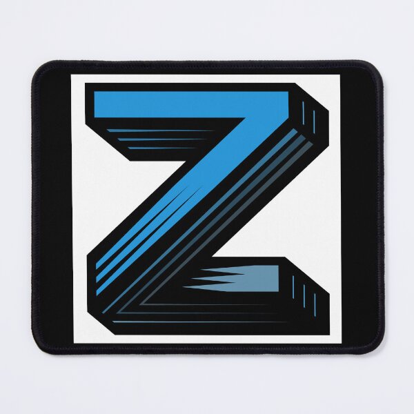 Item preview, Blue Color letter Z Initial  designed and sold by RemieJames.