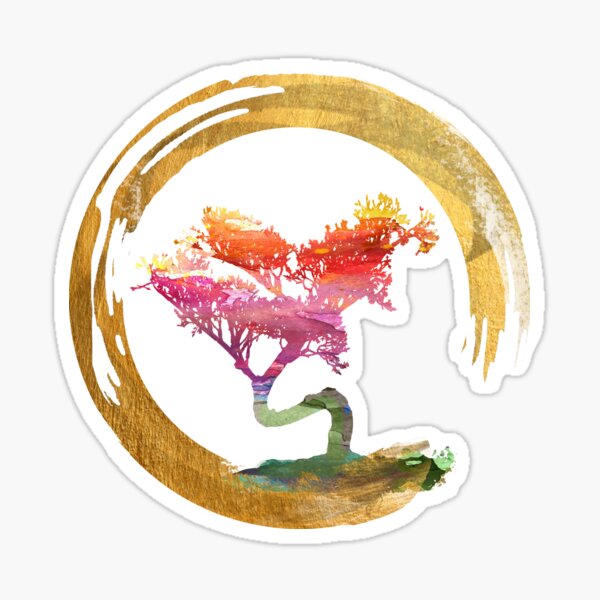Item preview, Bonsai Tree. Zen Enso. Feng Shui designed and sold by STYLESYNDIKAT.