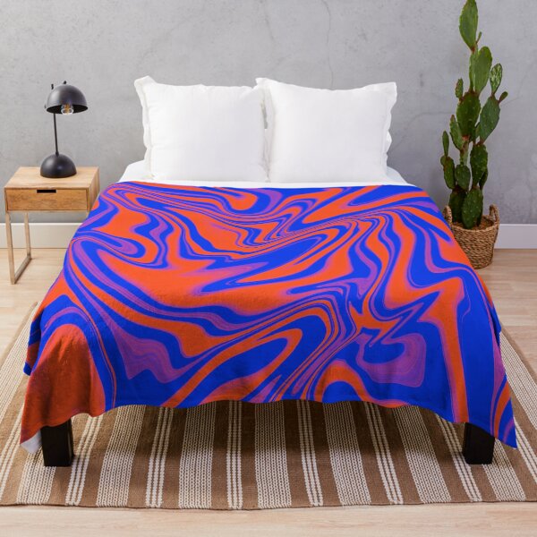 Item preview, Blue & Orange Liquid Swirl designed and sold by rainestore.