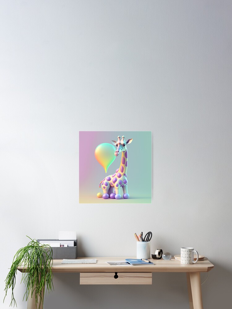 Thumbnail 2 von 3, Poster, giraffe designt und verkauft von MrUtDesign.