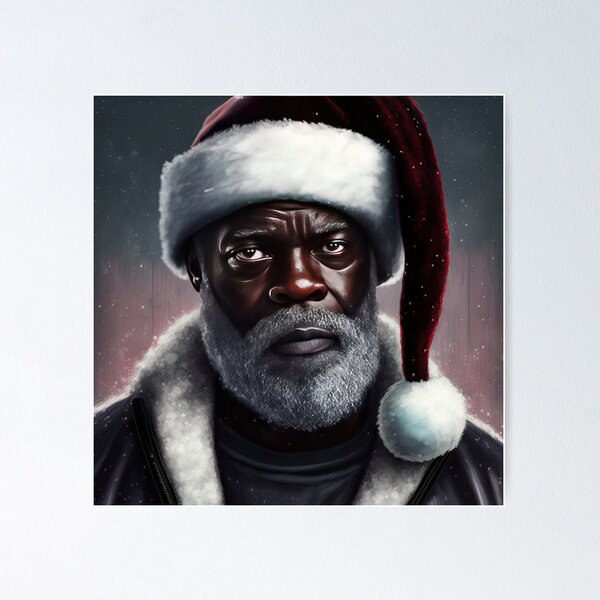 Item preview, Black Santa II designed and sold by rosacrumpton.