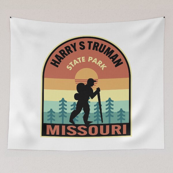 Item preview, Harry S Truman State Park Missouri Retro Hiking designed and sold by HalpinDesign.