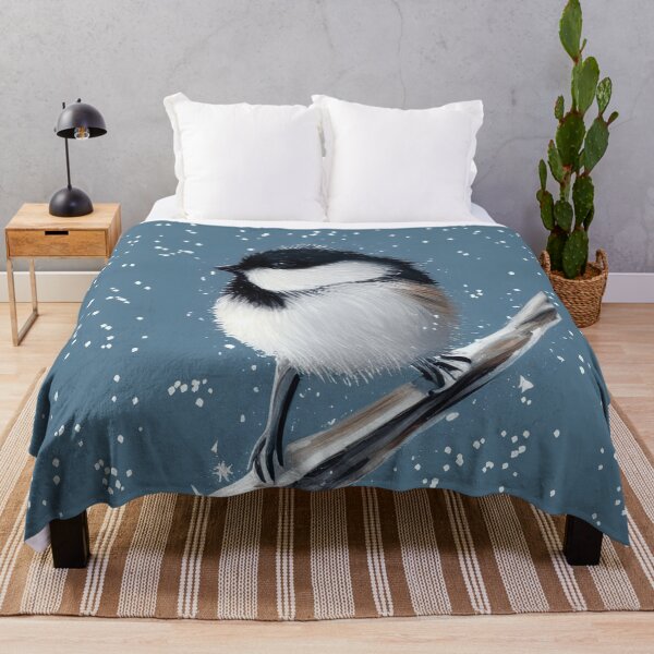 Artikelvorschau, Meise 2, Winterszene entworfen und verkauft von i-cottagedesign.