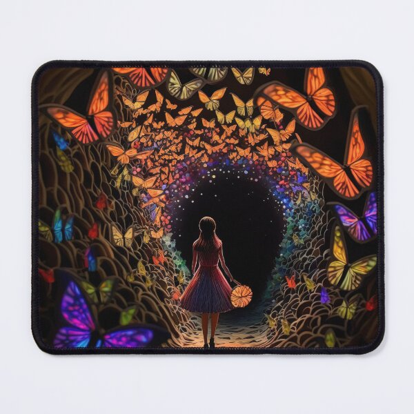 Item preview, Girl in Butterfly Cave designed and sold by Juliascutecornr.