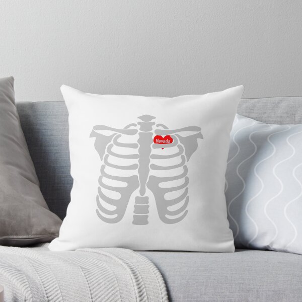 Item preview, Nevada In Heart Skeletons Halloween Funny  designed and sold by Seas Wanda.