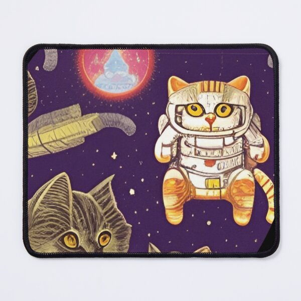 Item preview, Astronaut cats and planets designed and sold by zheworkstudio.