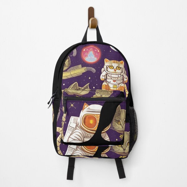 Item preview, Astronaut cats and planets  designed and sold by zheworkstudio.