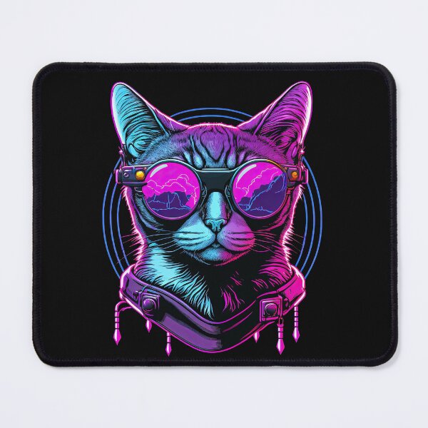 Item preview, Cyberpunk Stray Cat designed and sold by ChasmicArt.