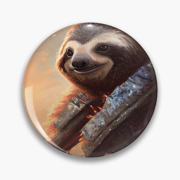 Artikelvorschau, AI Generated Art, War Sloth entworfen und verkauft von RabbitHoleMI.