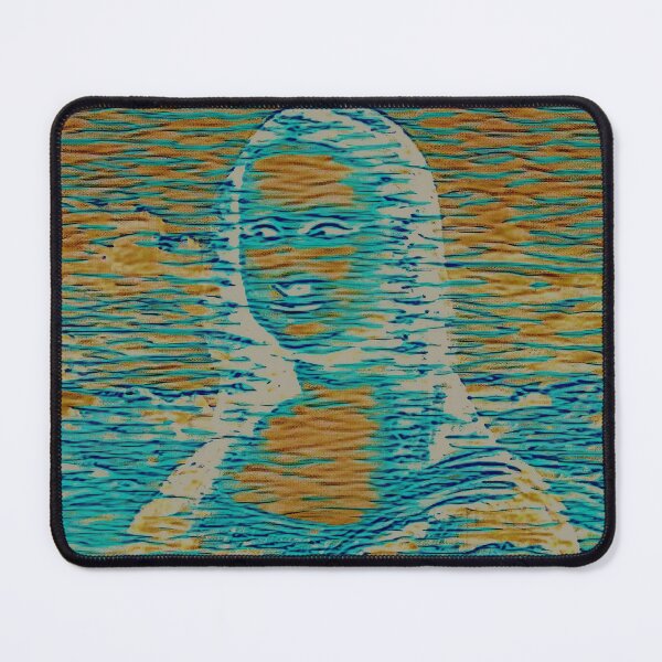 Item preview, "Mona Lisa (63)" Da Vinci's famous painting reimagined. designed and sold by thalasson.