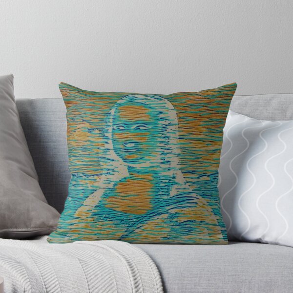 Item preview, "Mona Lisa (63)" Da Vinci's famous painting reimagined. designed and sold by thalasson.