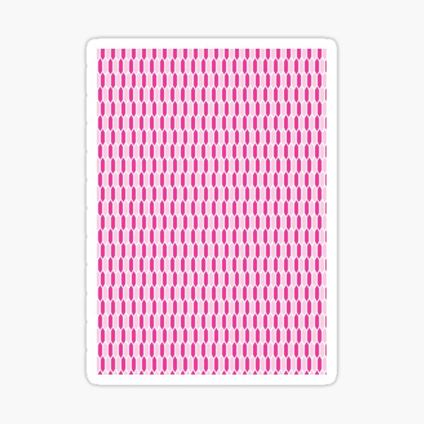 "Pink everywhere" Sticker for Sale by Okaydoky Redbubble