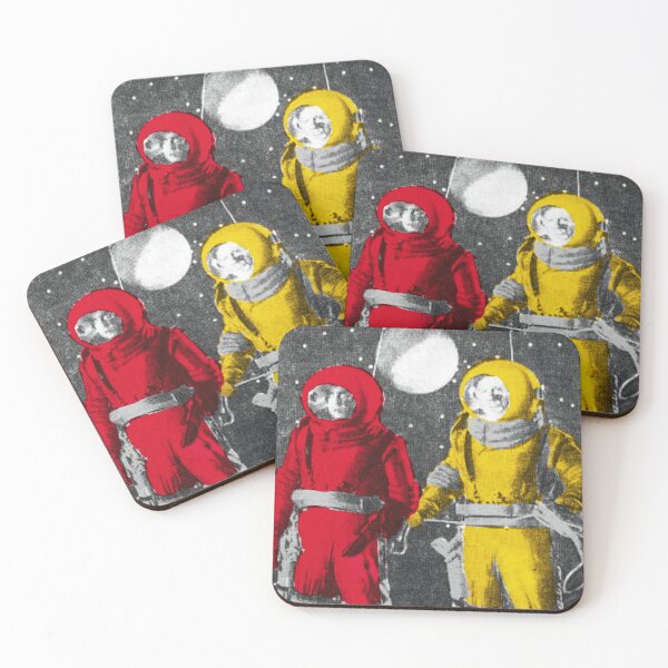 Item preview, Cool weirdo astronauts | retro aesthetic  designed and sold by spinolator.