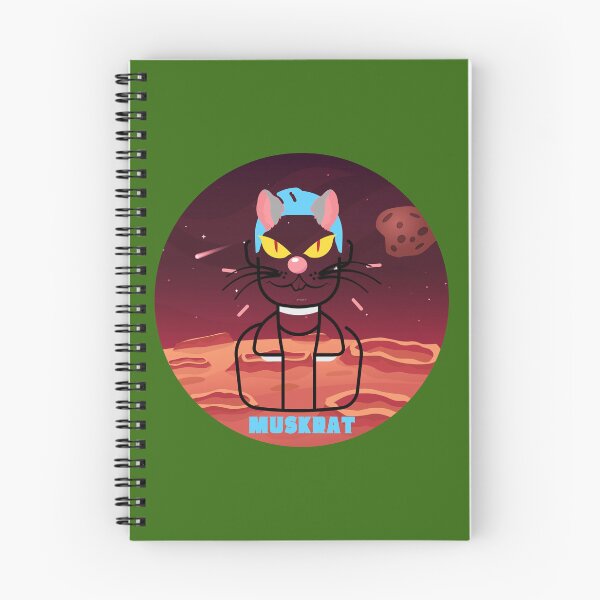 Item preview, Parody "Muskrat on Mars" Outer Space designed and sold by Write-to-Rebel.