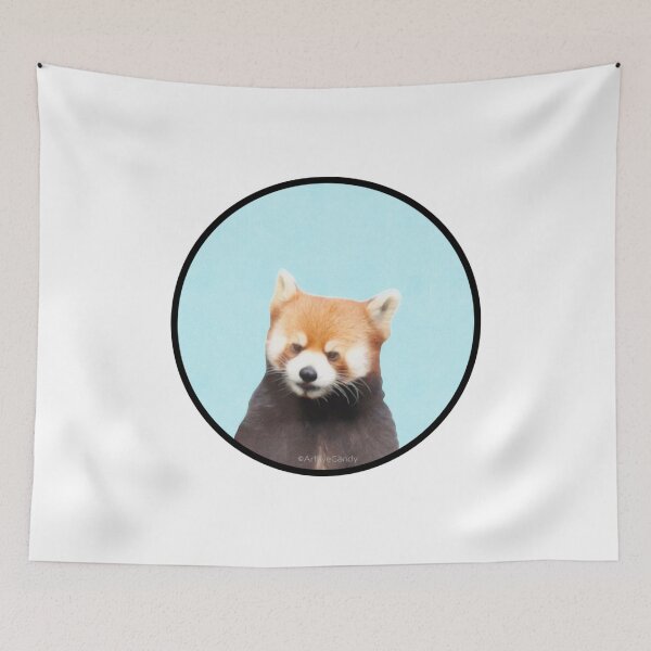 Item preview,  Peek-a-boo Animals - Red Panda designed and sold by ArtEyeCandy.