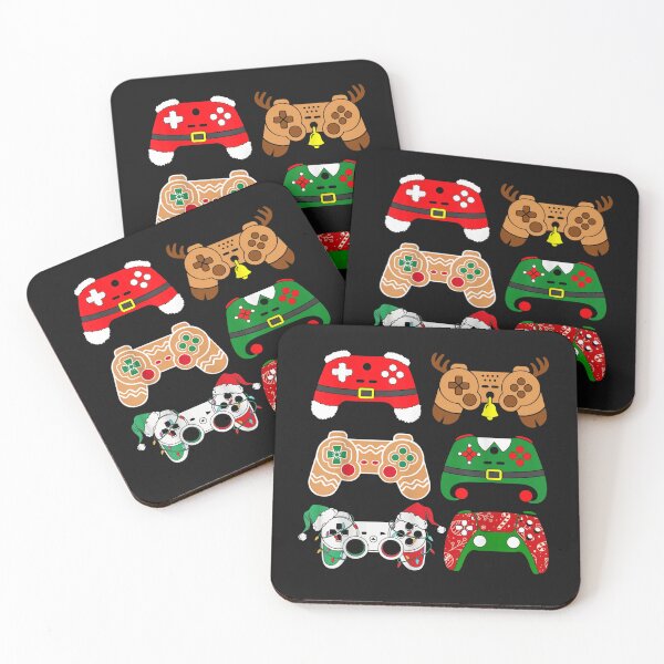 Item preview, Video Game Controller Christmas Santa Hat Gamer Boys Kids T-Shirt designed and sold by Baron-Hagen.