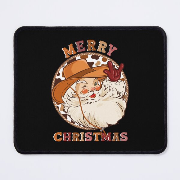 Item preview, Merry Christmas - Cowboy Santa designed and sold by handsoftime2020.