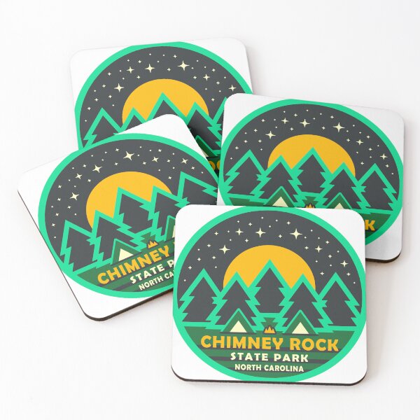 Item preview, Chimney Rock State Park Starry Sky Logo designed and sold by VanyaKar.