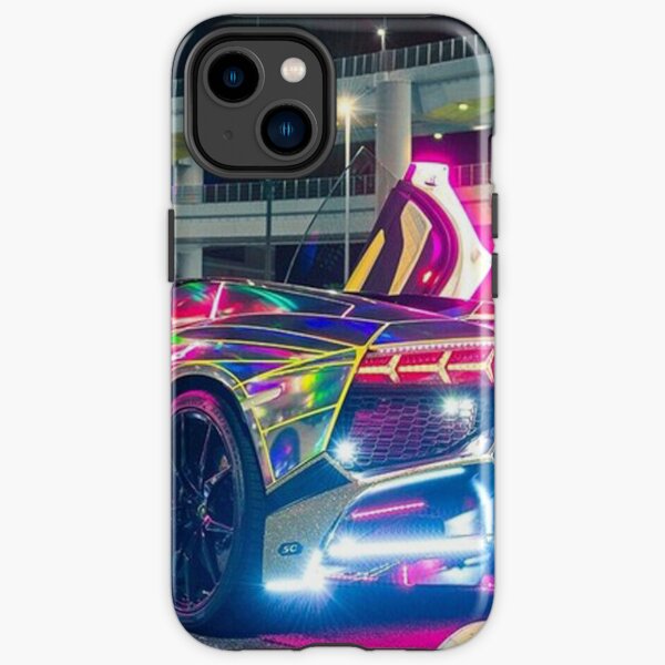 Neon-Lamborghini-Licht iPhone Robuste Hülle