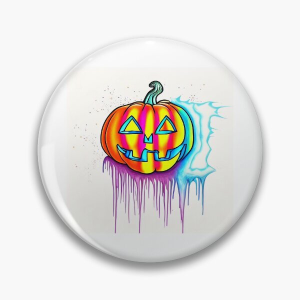 Item preview, 出発 rainbow pumpkin designed and sold by HofmannsStamps.