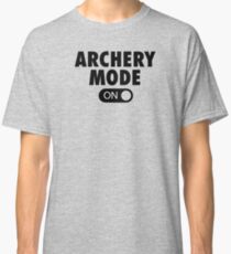 Archery Mode On (black) Classic T-Shirt