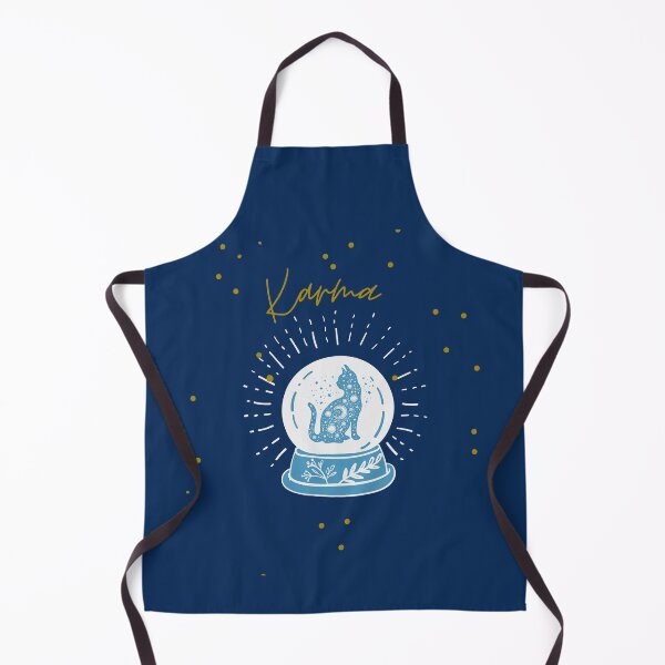 Item preview, "Karma Is A Cat" Inspired Design (Blue) designed and sold by the midnight sea shop.