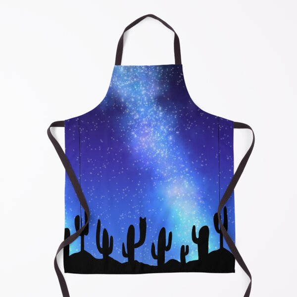 Item preview, Night Blue Cactus Milky Way designed and sold by LookingUpStudio.