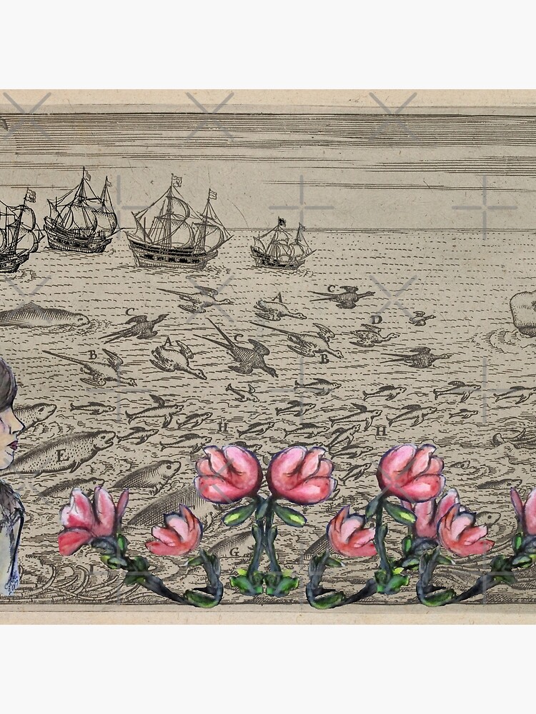 Woman Watching Sea Creatures by cjkell