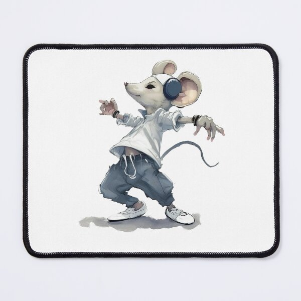Item preview, Mouse Hip Hop Dancer designed and sold by ThePurpleMelon.