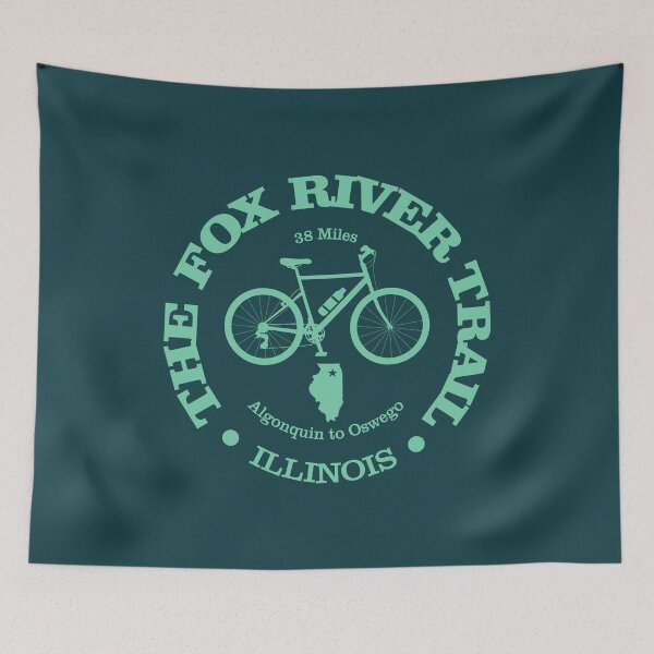 Item preview, Fox River Trail (cycling) designed and sold by curranmorgan.