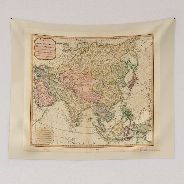 Item preview, Map of Asia by Robert Laurie and James Whittle (1799) designed and sold by allhistory.