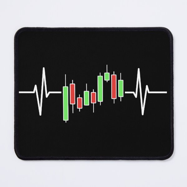 Item preview, Day Trader Heartbeat -- Candle Sticks Chart designed and sold by Trader-Style.
