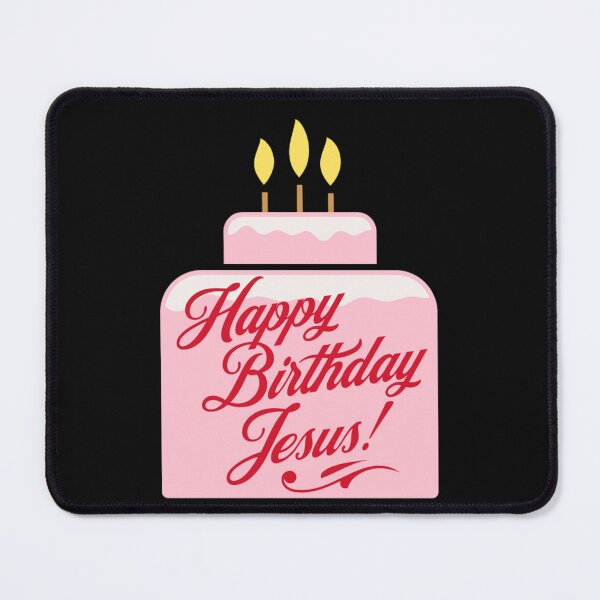 Item preview, Happy Birthday Jesus Merry Christmas Happy Holidays Jesus Birthday Cake designed and sold by Siela.